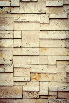 The new design of modern wall Stock Photos