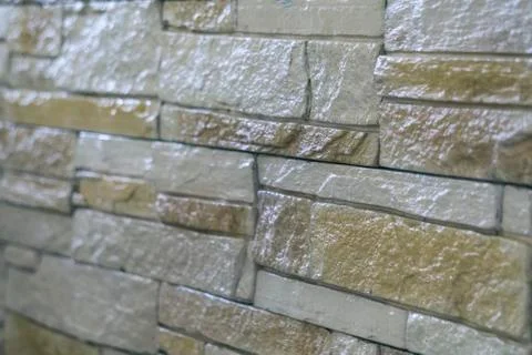The new design of modern wall Stock Photos