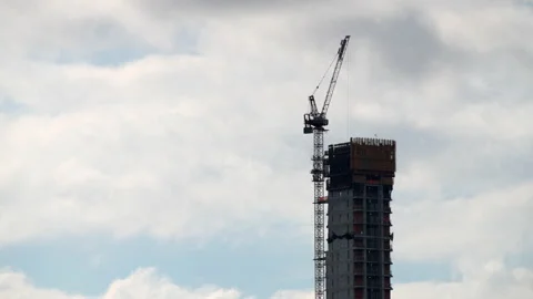 New Development Cloudscape (1 of 3) Stock Footage 147985878