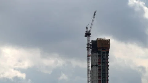 New Development Cloudscape (2 of 3) Stock Footage 147990129