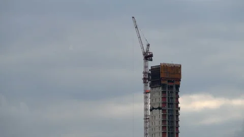 New Development Cloudscape (3 of 3) Stock Footage 147990130