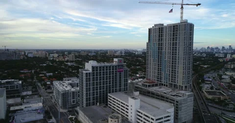New Development in South Miami Stock Footage 160500787