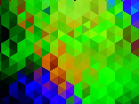 A new deviant colorful geometric pattern of designing of rectangles Stock Illustration