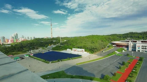 New District of Pyongyang Stock Footage 83734102