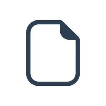 New Document Icon Stock Illustration