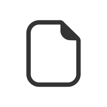 New Document Icon Stock Illustration