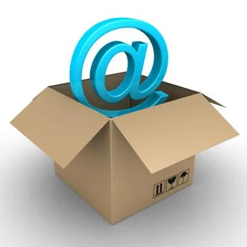 New e-mail just arrived Stock Illustration