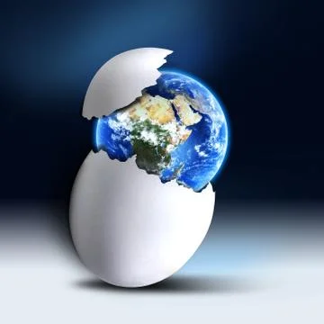 New Earth Illustrazione stock