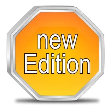 New Edition Button - 3D illustration Stock Illustration