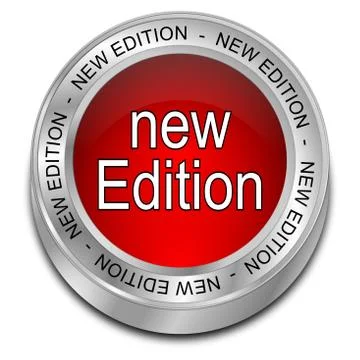 New Edition Button - 3D illustration Stock Illustration