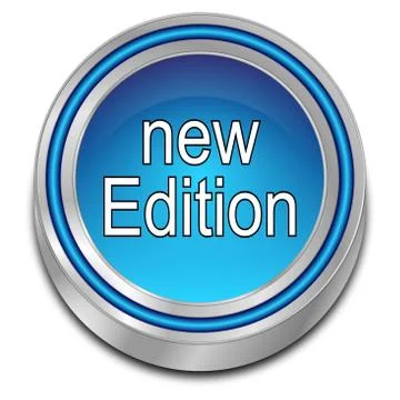 New Edition Button - 3D illustration Stock Illustration