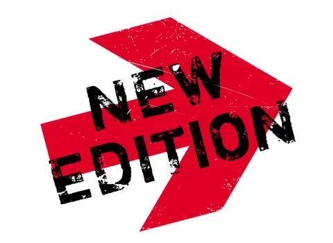 New edition stamp イラスト素材