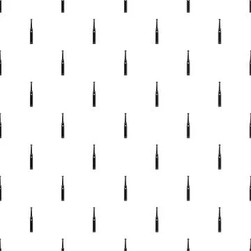 New electric toothbrush pattern seamless vector Stock Illustration