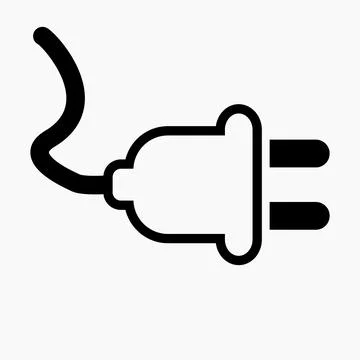 New Electrical Plug icon vector. イラスト素材