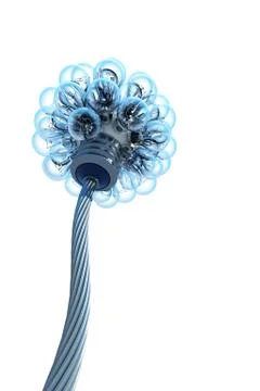 New electricity concept Stock-Illustration