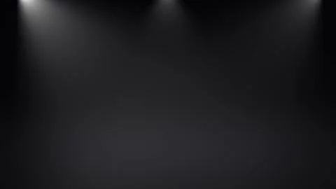 New elegant empty room with white spot light on floor. Stage lights. Stock Footage 230072536