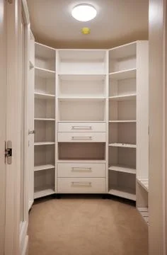 New Empty Closet Stock Photos