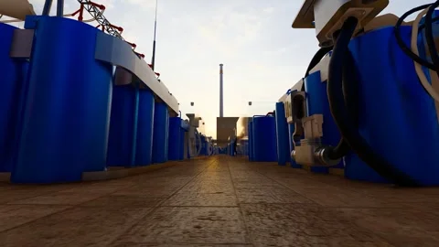 New energy solid-state battery module Stock Footage 313772269