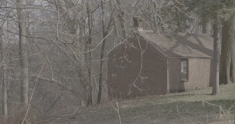 New England Cabin in Springtime Stock Footage 128150951
