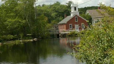 New England Town Stock Footage 170961756