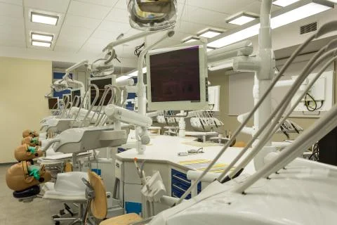 New equipment to learn how to save lives Stock Photos