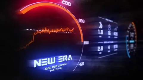 New Era: Electric Car Stockmateriaal After Effects