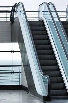 New escalator Foto stock