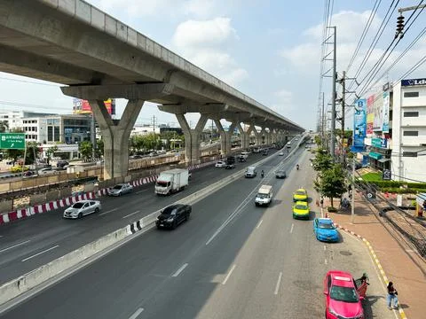 New expressway projects under construction Stock Photos