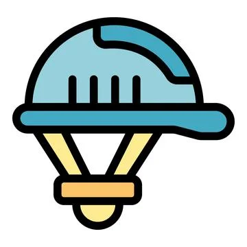 New factory idea icon vector flat Illustrazione stock
