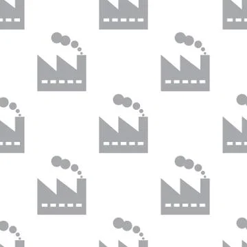 New Factory seamless pattern Stock Illustration