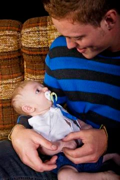 New father Stock Photos