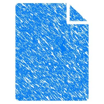 New File Grunge Icon イラスト素材