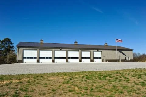 New Fire Station Stock Photos