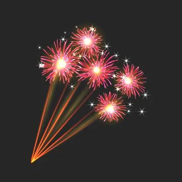 New firework sign Stock Illustration