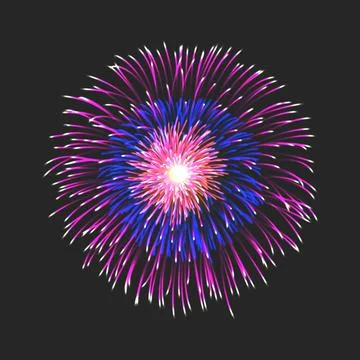 New firework sign Stock Illustration