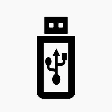 New flash drive icon Stock Illustration