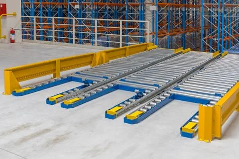 New Floor Gravity Flow Foto stock