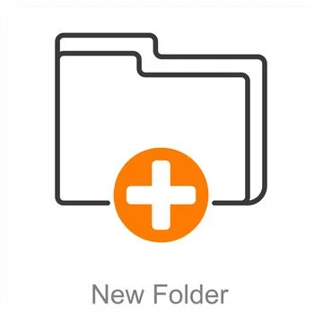 New Folder Stock Illustration