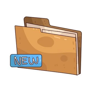 New Folder illustration Stock Illustration