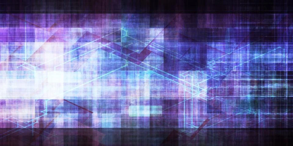 New Future Technology Concept Stock Illustration