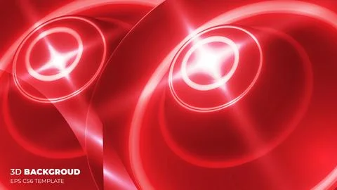 New futuristic 3d realistic gradient red color background design with light 스톡 일러스트