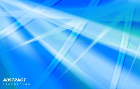 New futuristic creative custom shape with gradient blue color abstract style Stockillustratie