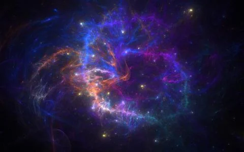 New galaxy Stock Illustration