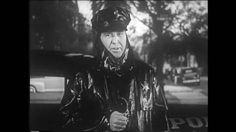 The New General Super Squeegee was in 1949 the only tire made with jet rubber Stock-Footage 152661217