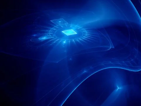 New generation of cpu Stock Illustration
