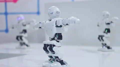 New generation of robot Stock Footage 88273294