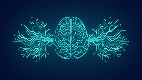 New generation smart Brain with artificial intelligence technology	 Stock Footage 241834678