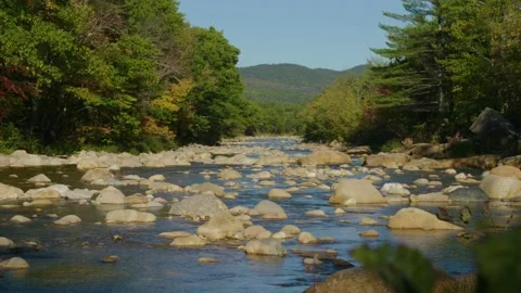 New Hampshire Stream  Stock Footage 146995405