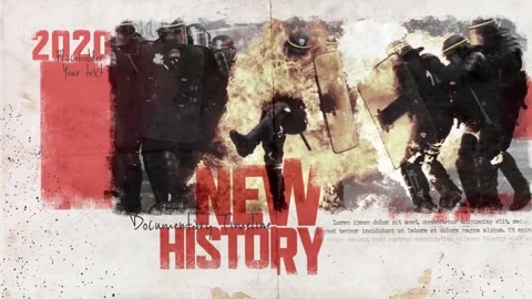 New History - Documentary Timeline Stock After Effects