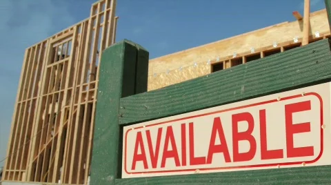 New Home Builder Stock Footage 574999